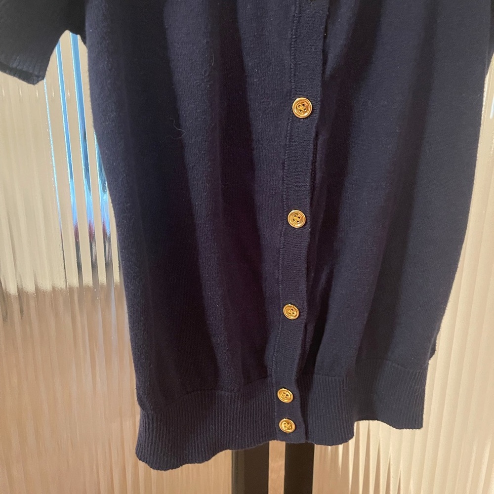 Juicy Couture Navy Cardigan - Picture 2 of 4